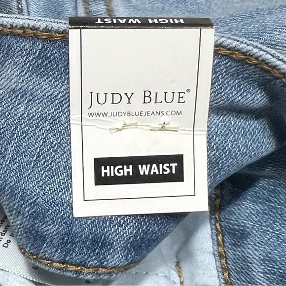 Judy Blue Jeans Womens 20W Wide Leg Crop Capri Stretch Style JB88616 New W/flaw - Picture 5 of 13